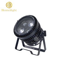 Lampu LED Par Zoom Tahan Air 4X50W Kontrol DMX 512 COB LED Blinder Par Can untuk Konser Pertunjukan Langsung
