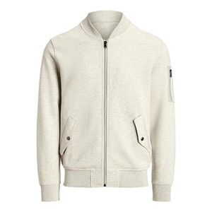 Chaqueta de bombardero de hombre lisa con logotipo personalizado, chaquetas de Bombardero a prueba de viento lavables de nailon, chaqueta de bombardero de alta calidad más vendida para hombre - Product Image 1