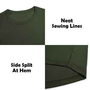 T-shirts de sport à manches longues pour hommes, coupe musclée, 100% polyester, séchage rapide, logo personnalisé 2025, en vente à prix très bas - Product Image 5