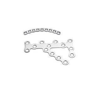 Instrumento de Cirugía Maxilofacial, Serie Trauma, Acero Inoxidable, Cirugía Estética, Placa Micro Recta con Orificios, Manual, Certificado CE - Product Image 5