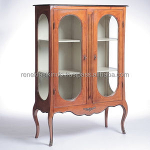 Best-Selling Wardrobe Serial Number 1424, Naham Quality Antique Mahogany Economical Price With Glass <b>Doors</b> - Product Image 5