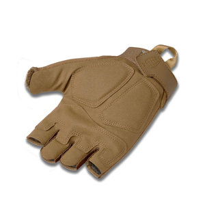 Guantes Tácticos Alpha sin Dedos - Guantes de Tiro con Cierre de Velcro y Goma Coyote, Guantes de Trabajo, Camuflaje Personalizado - Product Image 3