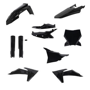 For KTM Acerbis Full Plastic ABS <b>Kit</b> Compatible Motorcycle Fairing - Product Image 1