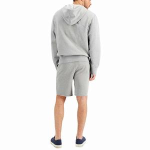 Ensemble de sweats à capuche et short pour hommes, vêtements de sport de fitness respirants, design personnalisé, fabriqués au Pakistan, ensemble de sweat à capuche et short à quantité minimale de commande bas - Product Image 4