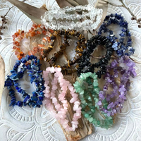 Bracelets en pierres naturelles de haute qualité en gros : Quartz Rose, Améthyste, Œil de Tigre, Obsidienne – Énergie de Guérison, Extensibles, DIY