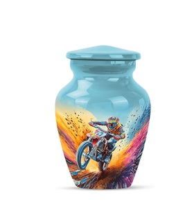 Urna de montar para cenizas, urna de recuerdo para hombre adulto para papá, urna de cremación para cenizas humanas, urna funeraria conmemorativa para mujeres, tamaño personalizado - Product Image 1