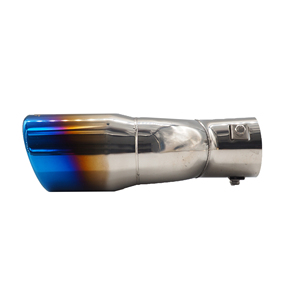 Terminale rotondo diametro 63mm a doppia inclinazione in acciaio inox - Product Image 2