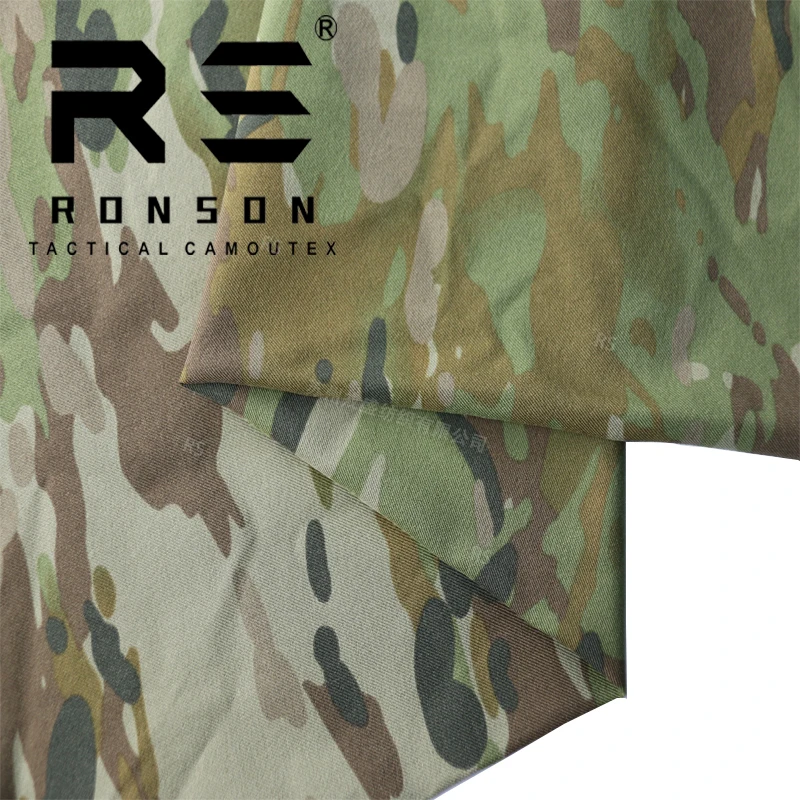 4-Way Stretch New Australia AUSCAM Camouflage Pattern Fabric Nylon Spandex with NIR Treatment for Girls' Swimwear and Dresses