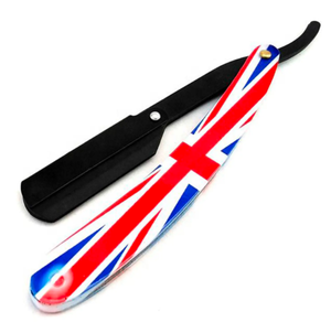 Maquinilla de afeitar recta profesional de diseño personalizado para hombre, maquinilla de afeitar Baber de acero inoxidable sostenible para afeitado facial, belleza, cuidado Personal - Product Image 3