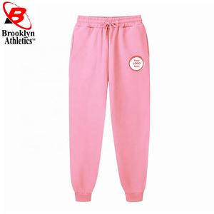 Pantalon de survêtement lavé de qualité pour femmes Style de rue ample taille XL fermeture à cordon Logo décoration bon rapport qualité-prix - Product Image 1