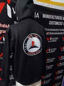 2024 Men's Stylish Fashion <b>Hoodie</b> High Quality 100% Cotton Multi-Color Full Sleeve Sweat Fleece with Lined Design - Product Image 4