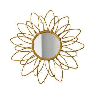 Handmade Modern <b>Silver</b> <b>Wall</b> <b>Mirror</b> Designer Hanging <b>Wall</b> Art for Living Room Bedroom Entryway-Ambiance Lifestyle Enhancement - Product Image 5