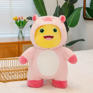 Peluche de Dragón de Leche Kawaii que se Transforma en un Delfín sin Aletas, Juguete de Peluche de Dibujos Animados, Regalo de <span class=keywords><strong>Anime</strong></span> para Niñas, Decoración para Fiestas de Cumpleaños - Product Image 1