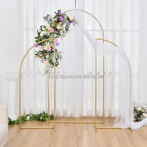 Superventas Hierro Metal Forma única Aluminio Cartón Acabado en negro Boda Soporte decorativo Lujo Moda Elegante - Product Image 3