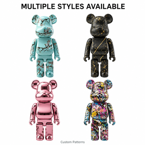 Custom OEM Toys Resin Hand-painted Cartoon <strong>Bear</strong> Art <strong>Figurine</strong> with Customizable logo Multiple Sizes From 12cm up to 100cm - Product Image 2