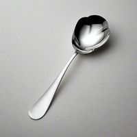 Cuillère en acier inoxydable en gros pour jus, milkshakes, mélange et barware, cuillère en acier inoxydable à long manche, vente chaude