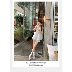 รองเท้ากีฬาผู้หญิงแฟชั่นฤดูร้อนปี 2025 แบบผูกเชือก หุ้มข้อต่ำ ลดความสูง 10 ซม. วัสดุยาง - Product Image 3