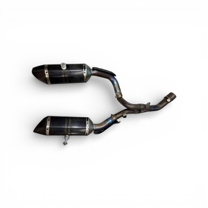 Système d'échappement de course haute performance Akrapovic en carbone et titane pour Yamaha R1 09-14, nouveaux silencieux en fibre de carbone - Product Image 4