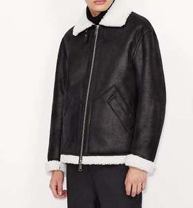 Produits tendance 2026 Veste en cuir de vachette pour homme Vêtements pour homme Mode Veste en cuir de qualité supérieure Meilleure qualité - Product Image 3