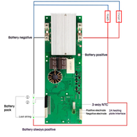 Inversor Shiningint-1K 48V DC Híbrido Solar de Onda Sinusoidal Pura con Función de Carga de Batería, Placa PCB