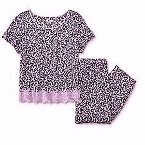 Ropa de dormir de punto térmico de verano para mujer, vestido de pantalón completo con estampado completo, fabricación personalizada por Daisyapparel en India - Product Image 4