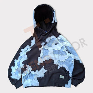 Sudaderas con Capucha Negras Estampadas para Hombre, Forro Interior Cálido para Mayor Comodidad en Clima Frío, Sudaderas con Capucha Modernas para Hombre - Product Image 3