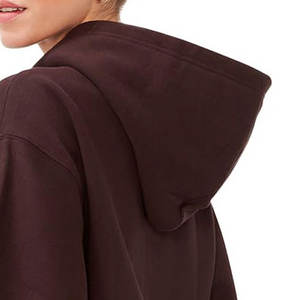 El mejor chándal de poliéster y algodón para mujer, ropa para exteriores, suave al tacto, peso pesado, cremallera completa, chándal para mujer - Product Image 6