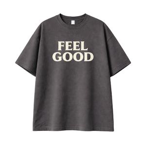 เสื้อยืดแขนสั้นแบบยูนิเซ็กซ์ ผ้าเรียบง่าย สไตล์ลำลอง 100% ผ้าฝ้าย นุ่ม ระบายอากาศดี ทรงโอเวอร์ไซส์ ใส่สบาย เหมาะสำหรับใส่ทุกวัน แฟชั่นสตรีทแวร์ฤดูร้อน - Product Image 1