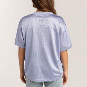 เสื้อฟุตบอลคอวีทรงโอเวอร์ไซส์สำหรับทุกเพศเสื้อฟุตบอลระบายอากาศพิมพ์ลายสำหรับผู้เล่นชายและหญิงใส่สบายและมีสไตล์ - Product Image 3