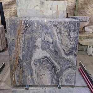 Dalles de marbre gris or blanc naturel exotique pour les murs et les sols de salle de bain - Product Image 1