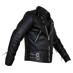 Blouson de moto unisexe en cuir coupe-vent 2025, personnalisable, pour marque privée, fournisseur OEM, toutes saisons - Product Image 3