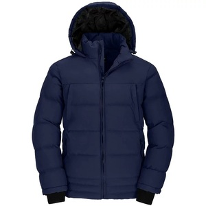 2025 High Quality Hooded Winter Bubble Puffer <b>Jacket</b> for <b>Men</b> Warm Outdoor Regular <b>Lightweight</b> Waterproof Breathable - Product Image 1