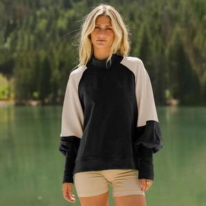 Suéter Casual de Punto para Mujer, Cuello Alto Simulado, Manga Larga, Impresión de Logotipo Personalizado, Poliéster/Algodón, Temporada Invierno/Primavera/Verano, Frente - Product Image 3