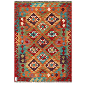 พรมกิลิม ไมมาณา อัฟกานิสถาน ขนาด 142 x 100 ซม. ชุดพรมปูพื้น - Product Image 1