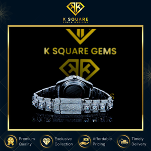 Nuevo Reloj de Diamantes Moissanite Unisex Analógico Automático de Cuarzo de 3 Metros Resistente al Agua de Lujo y Alta Calidad, Suministro Directo de Fábrica - Product Image 2