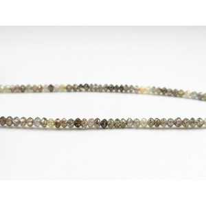 Perles de diamant facettées en forme de rondelle : Diamants multicolores couleur champagne, qualité AAA pour la fabrication de bijoux - Product Image 3