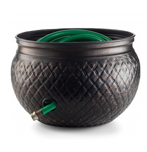 Bonne qualité Bronze finition tuyau Pot fantaisie nouveau Design décoration luxe meilleure qualité tuyau Pot métal tuyau Pot décoratif - Product Image 5