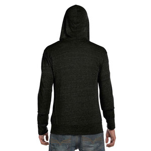 Bella Canvas Negro Unisex Jersey Sudadera con capucha de manga larga - Product Image 2