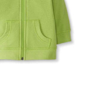 Sweat à capuche à fermeture éclair pour filles avec tissu confortable et respirant, manches longues pour un ajustement décontracté / Service OEM, prix de gros - Product Image 5