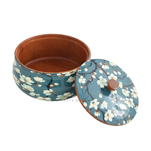 Boîte à chapati ronde en bois de haute qualité pour la maison, l'hôtel, le restaurant, prix bas, vente chaude, conteneur à chapati en provenance d'Inde - Product Image 5