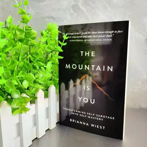 The Mountain Is You by Brianna Wiest | Self-Transformation and Personal Growth <b>Book</b> | Paperback Edition (WHOLESALE) - Product Image 1