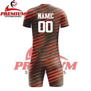 Camiseta de Fútbol Personalizable 100% Poliéster, Ropa de Entrenamiento de Fútbol para Bebés y Niños Pequeños, Unisex, Cuello Redondo, Transpirable, de Secado Rápido - Product Image 2