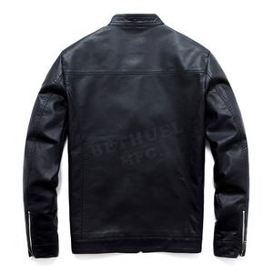 Vente en gros 2024 veste respirante pour hommes nouvelle veste en cuir de style tendance veste en cuir pour hommes sur mesure - Product Image 2