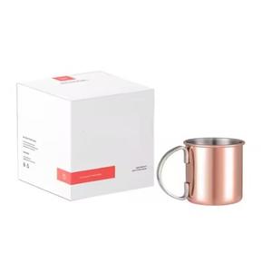 Tazas de cobre de mula de Moscú martilladas a mano, tazas hechas de cobre conscientes de la salud, marca para restaurantes y bares, tendencias principales - Product Image 2