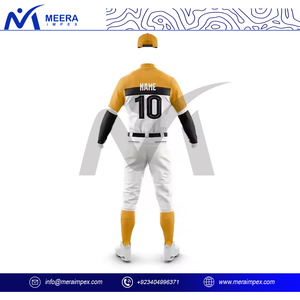 เสื้อเบสบอลแบบสั่งทำประสิทธิภาพสูงเครื่องแบบทีมพิมพ์ซับลิเมชันสีเต็มรูปแบบและวัสดุน้ำหนักเบา - Product Image 3