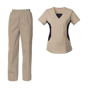 Wholesale High Quality Breathable Cotton/Polyester Women's Nursing <b>Scrub</b> <b>Sets</b> for Hospital Use - Product Image 3