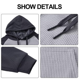 Sweat-shirts à capuche pour hommes, modèles phares d'automne, légers, personnalisables, 100% coton, en molleton écologique, effet vintage délavé à l'acide et vieilli - Product Image 5