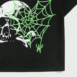 Custom Men's DTG DTF Printing T Shirts Casual Streetwear Unique Graphic Design Cotton Summer Fashion Short Sleeve Tops - Product Image 6