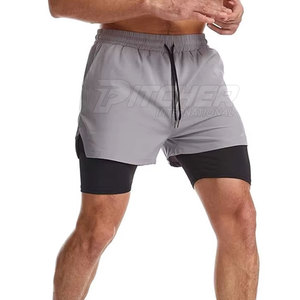 Pantalones Cortos de Doble Capa Hechos a Medida, de Alta Calidad, Transpirables, Sólidos, Casuales, de Cintura Media, Ecológicos, de Algodón Ligero de Secado Rápido - Product Image 3