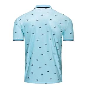 เสื้อยืดพิมพ์ลายโลโก้แบบกำหนดเองสำหรับทุกเพศลายทึบสำหรับเสื้อโปโลผ้าเจอร์ซีย์ผ้าเปล่าสำหรับการระเหิด - Product Image 6